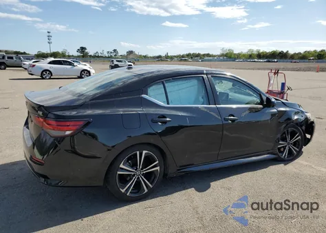 2021 Nissan Sentra Sr из США, поврежденный, VIN 3N1AB8DV3MY212599